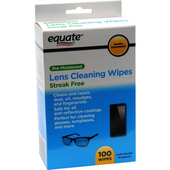 Equate 100ct Lens Wipes
