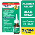 thumbnail interactive-video image 1 of Equate Fluticasone Propionate Nasal Allergy Relief Spray, 50 mcg, Non-Drowsy, 1 of 10