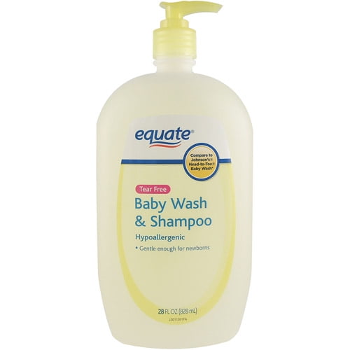 Equate 28 Oz. Hair & Body Tear Free Baby Wash
