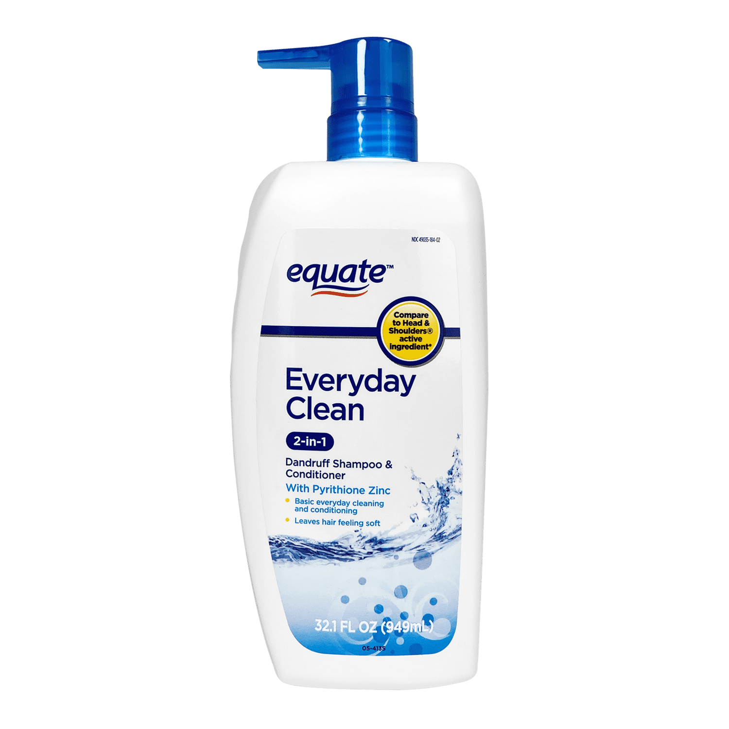 Equate 2N1 Everyday Clean Dandruff Shampoo and Conditioner Fl oz - Walmart.com