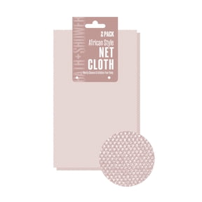 Equate African Net Bath Sponge 2 Pack, Exfoliating Shower Poufs
