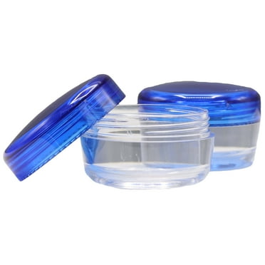 Equate Plastic Travel Jar, Color May Vary, 1 oz (2 Count)