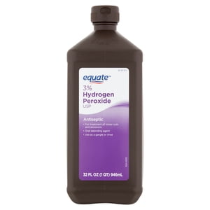 Equate Peróxido de Hidrógeno al 3%, 32 fl oz