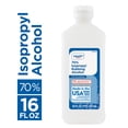 thumbnail image 1 of Equate 70% Isopropyl Rubbing Alcohol, 16 fl oz, 1 of 13
