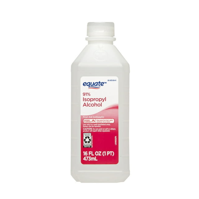 Equate 91 Isopropyl Alcohol 16oz