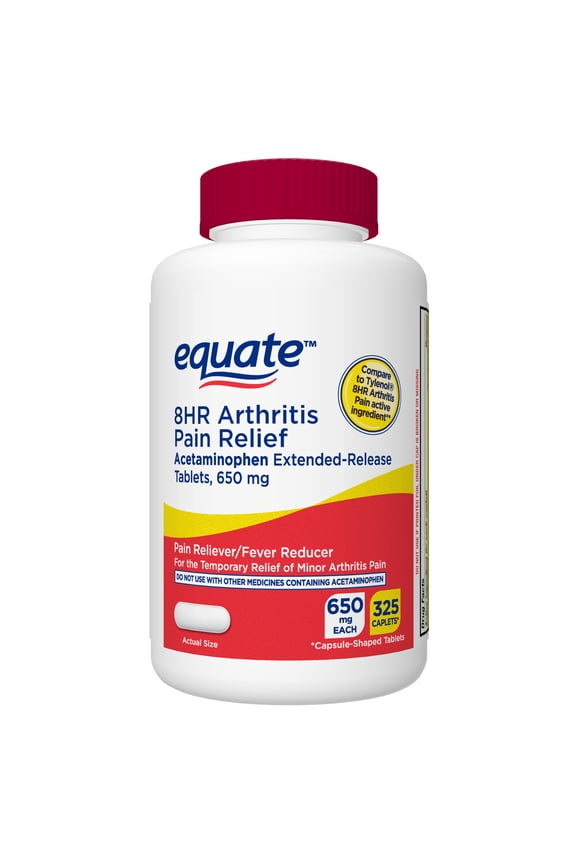 Acetaminophen Extended-Release Tablets, 650 mg, Arthritis Pain