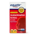 thumbnail image 1 of Equate Acetaminophen Extra Strength Rapid Release Gelcaps, 500 mg, 24 Count, 1 of 2
