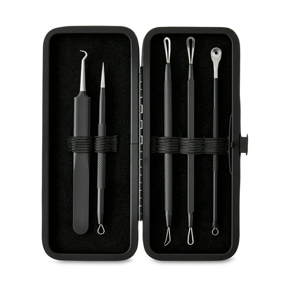 Equate Metal Acne-Removal Blemish Tool Set, 5 Pieces