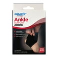 thumbnail image 1 of Equate Ankle Support Brace, Adjustable One Size, Black, 1 of 3