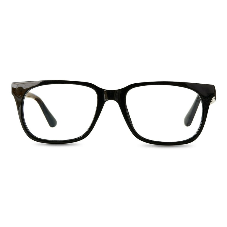 Cyxus Clear Blue Light Filter Glasses Computer Gaming Glasses for Men Women UV Blocking Eyeglasses Square Frame Interchangeable Lens