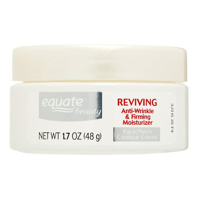 Equate Advanced Firming & Anti-Wrinkle Cream Face and Neck Moisturizer, 1.7oz