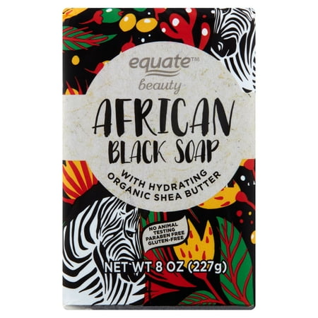 Equate African Black Bar Soap, 8 oz