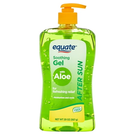 Equate After Sun Soothing Gel with Aloe, 20 oz