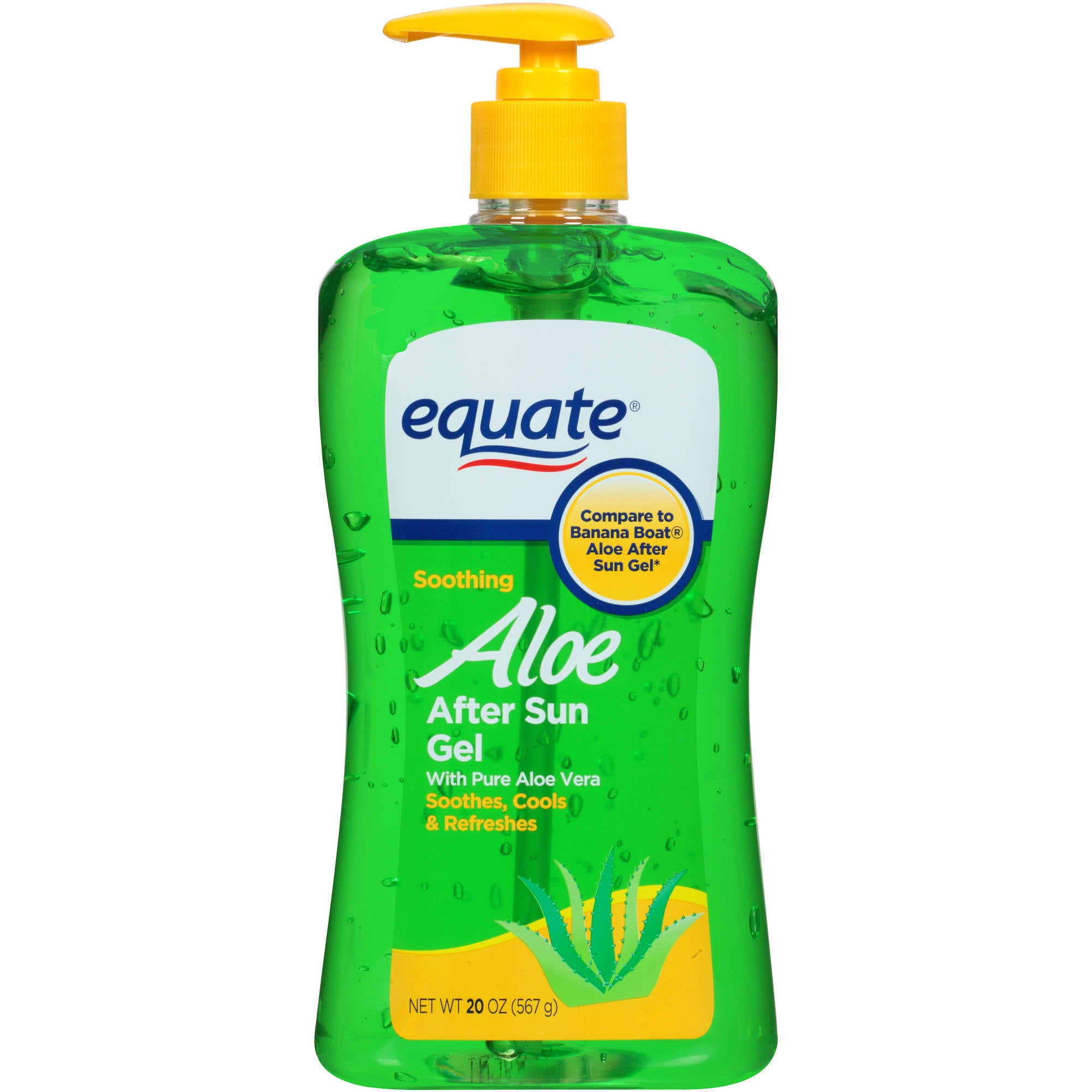 Customer reviews for Equate After Sun Soothing Gel with Aloe, 20 oz |  Walmart.com