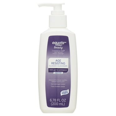 Equate Age Resisting Classic Cleanser for Healthy Younger Looking Skin, 6.78 fl oz, Compare to Olay® Age Defying Classic Cleanser