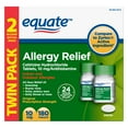 Equate Allergy Relief, Cetirizine Hydrochloride Tablets, 10 mg, 90