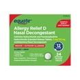 Equate Allergy Relief D Nasal Decongestant, Cetirizine Hydrochloride