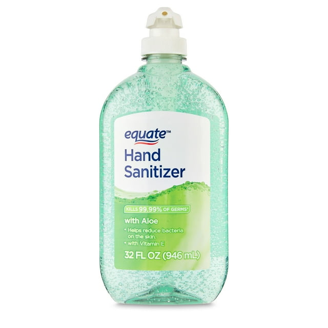 Equate Aloe Hand Sanitizer, 32 fl oz