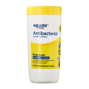 Equate Antibacterial Hand Wipes, Citrus Scent, 40 Wipes, Compare to Wet Ones® Antibacterial Hand Wipes
