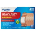 thumbnail interactive-video image 1 of Equate Heavy Duty Fabric Antibacterial Bandages, Large, 60 Count, 1 of 9