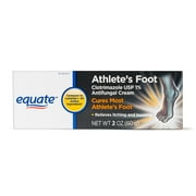 Equate Athlete's Foot Clotrimazole USP 1% Antifungal Cream, 2 oz, Compare to Lotrimin® AF Active Ingredient