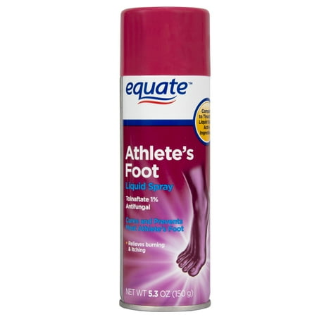 Equate Athletes Foot Tolnaftate Liquid Spray, 5.3 Fl Oz