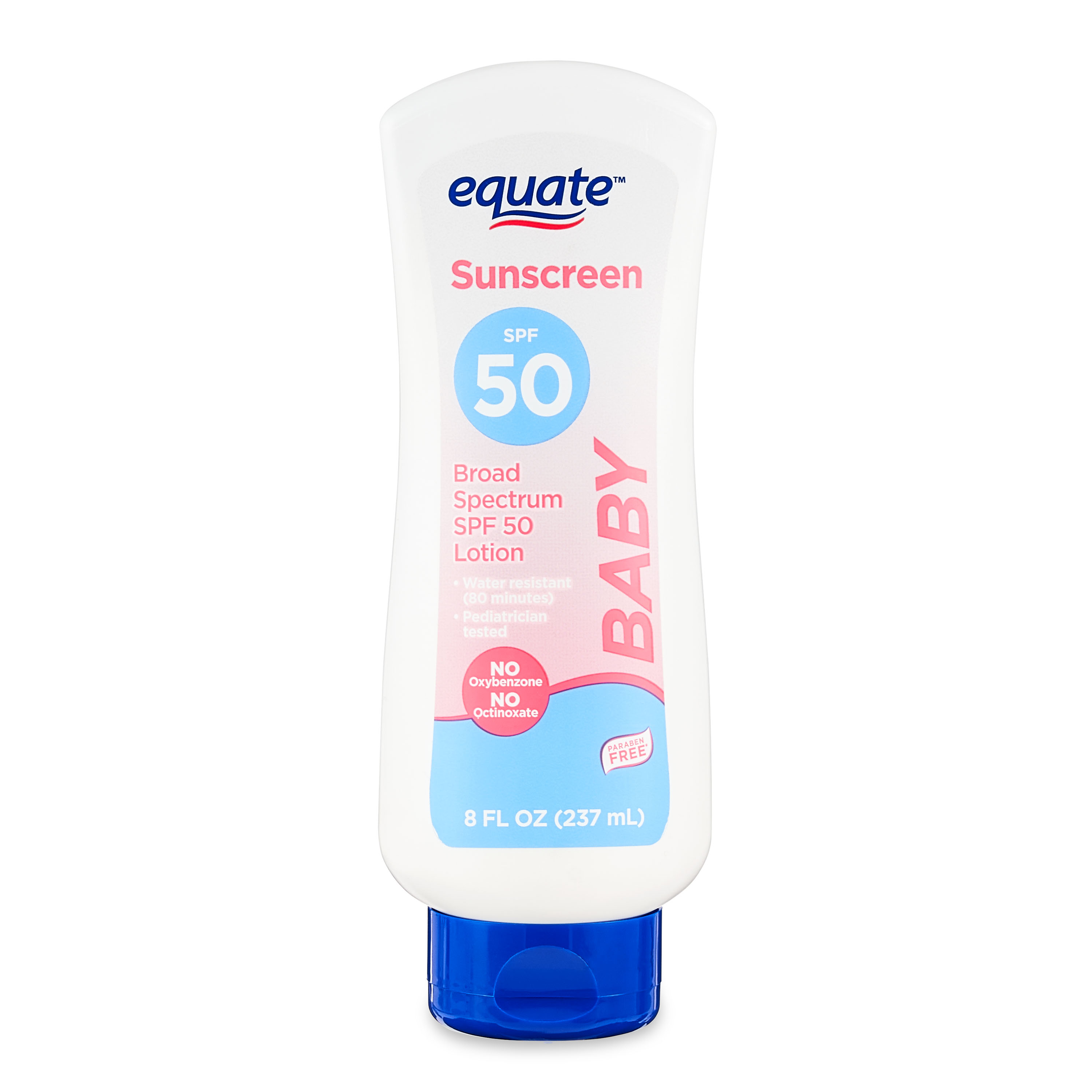 Equate Baby Broad Spectrum Sunscreen Lotion, SPF 50, 8 fl oz - image 1 of 8