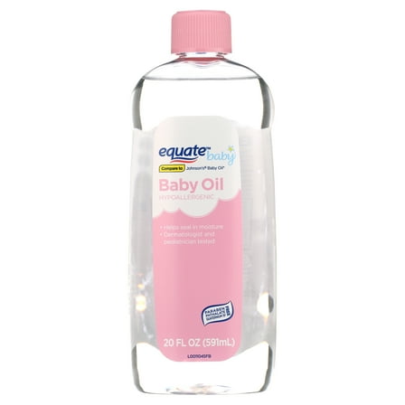 Equate Baby Oil, 20 fl oz, Compare to Johnson's® Baby Oil