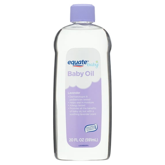 Equate Baby Oil Lavender 20 fl oz