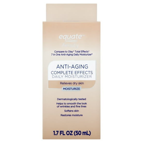Equate Beauty Anti-Aging Complete Effects Daily Facial Moisturizer, 1.7 fl oz