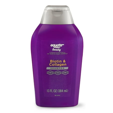 Equate Beauty Biotin & Collagen Shampoo, 13 Oz