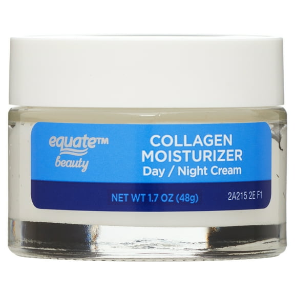 Equate Beauty Collagen Moisturizer Day/Night Cream, 1.7 oz