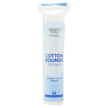 Equate Cotton Rounds, 100 Count