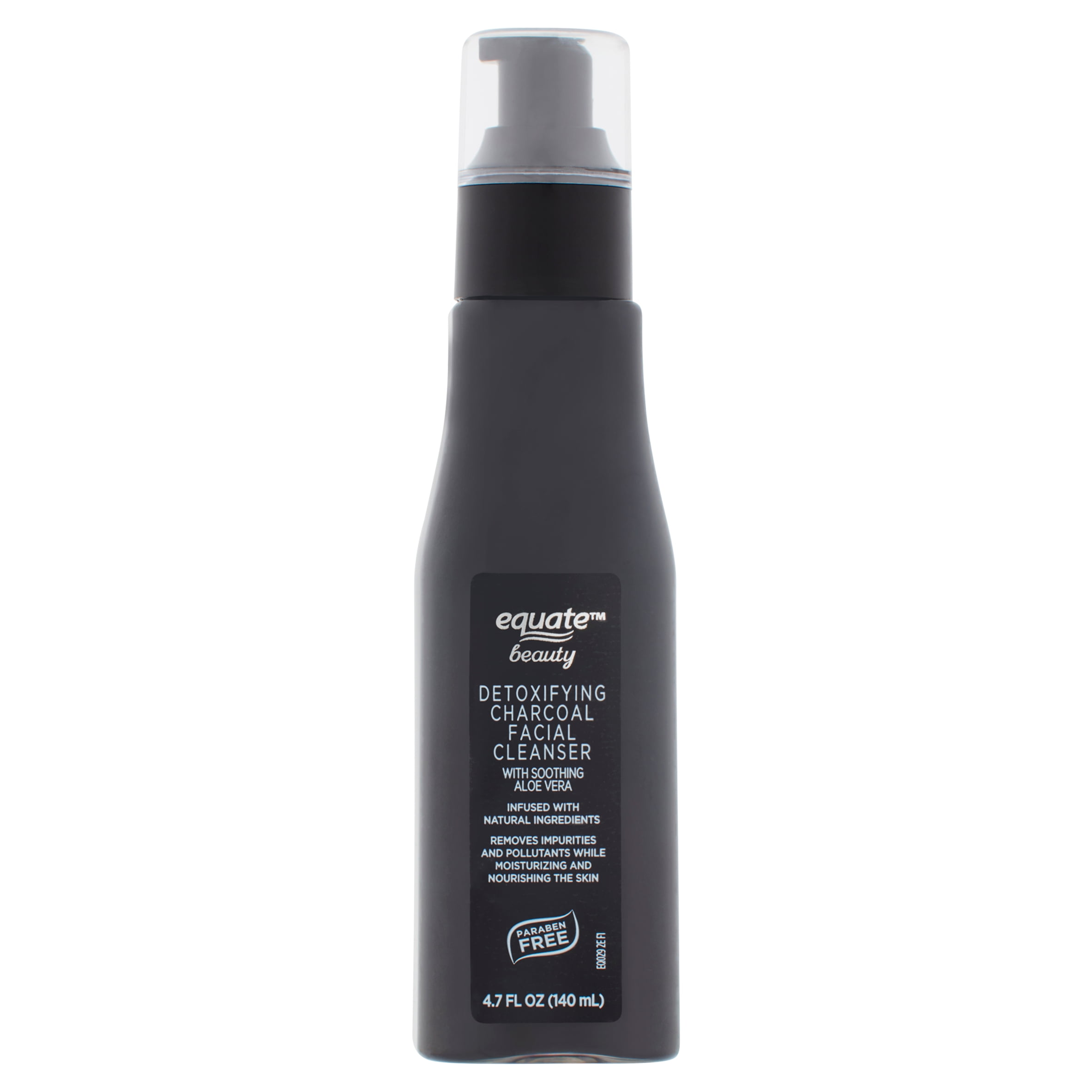 Equate Beauty Detoxifying Charcoal Facial Cleanser with Soothing Aloe