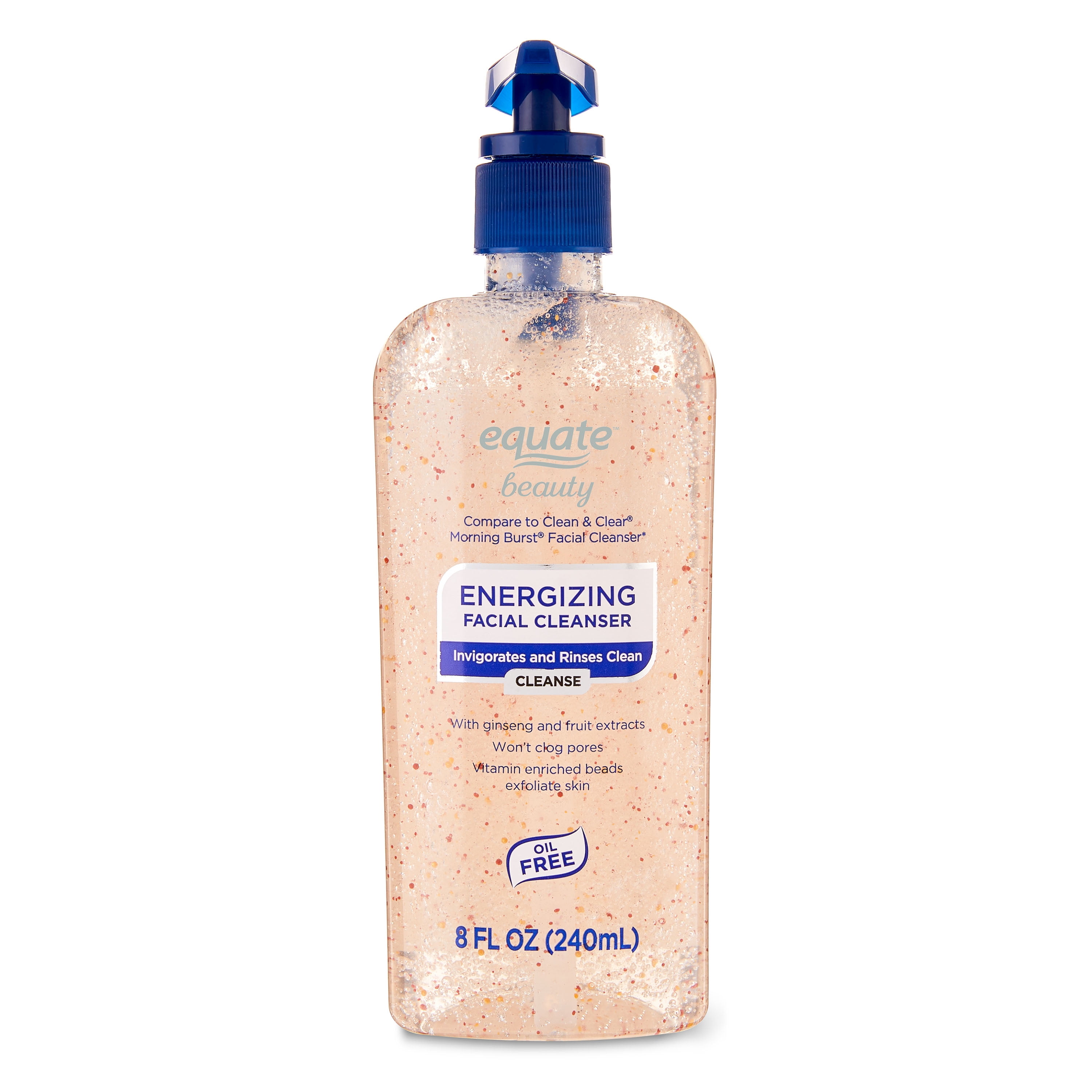 Equate Beauty Energizing Facial Cleanser, 8 Fl oz