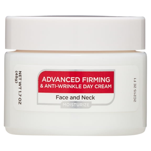 Equate Beauty Face and Neck Advanced Firming & Anti-Wrinkle Day Cream, 1.7 oz