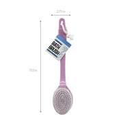 Walmart Exfoliating Bath Brush with Natural Bristles, Long Handle, 1 Count