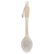Walmart Exfoliating Bath Brush with Natural Bristles, Long Handle, 1 Count