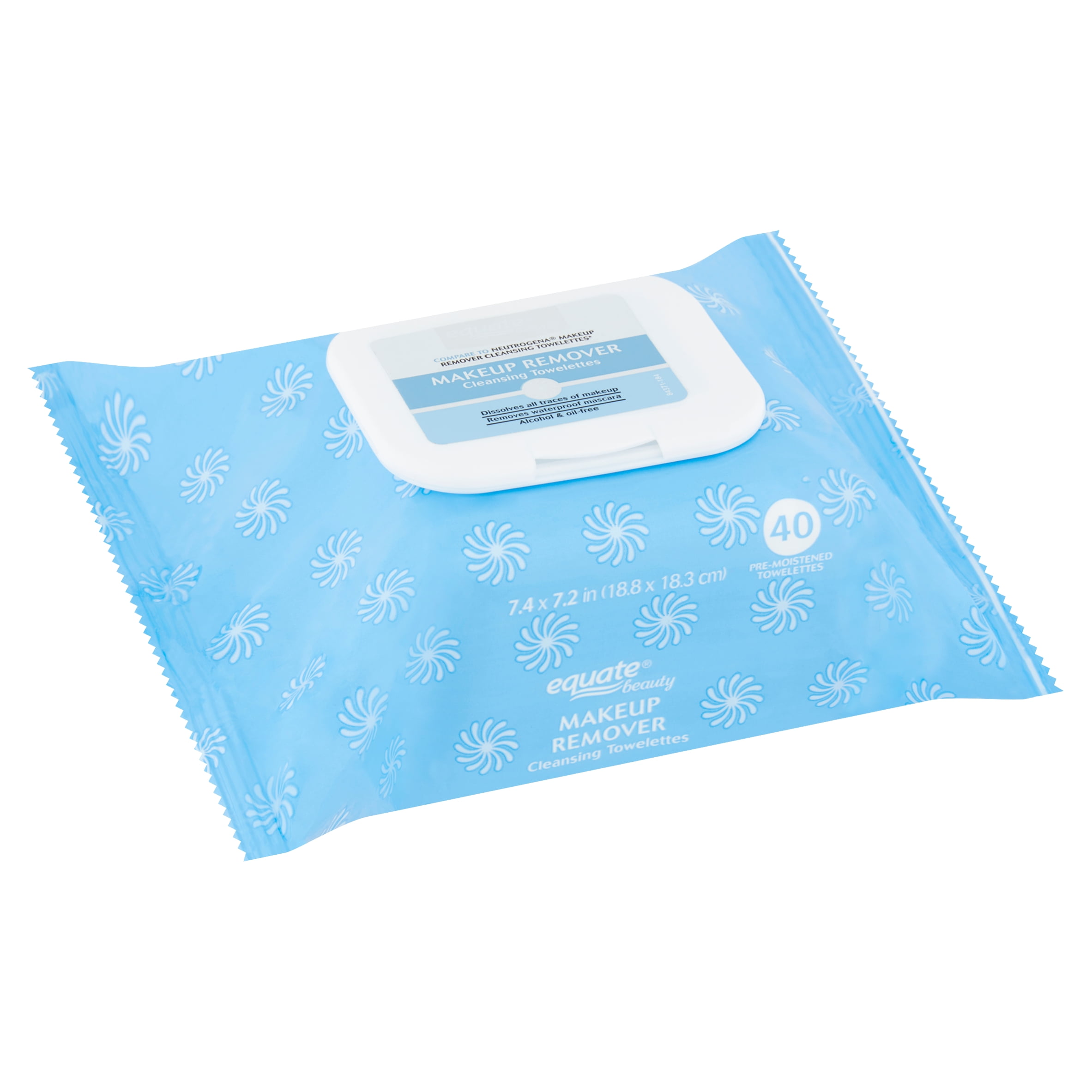 Equate Makeup Remover Cleansing Towelettes, 40 Towelettes