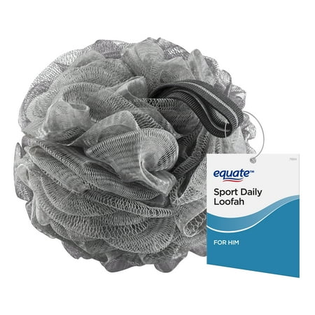 Equate Men's Sport Daily Loofah, Color May Vary