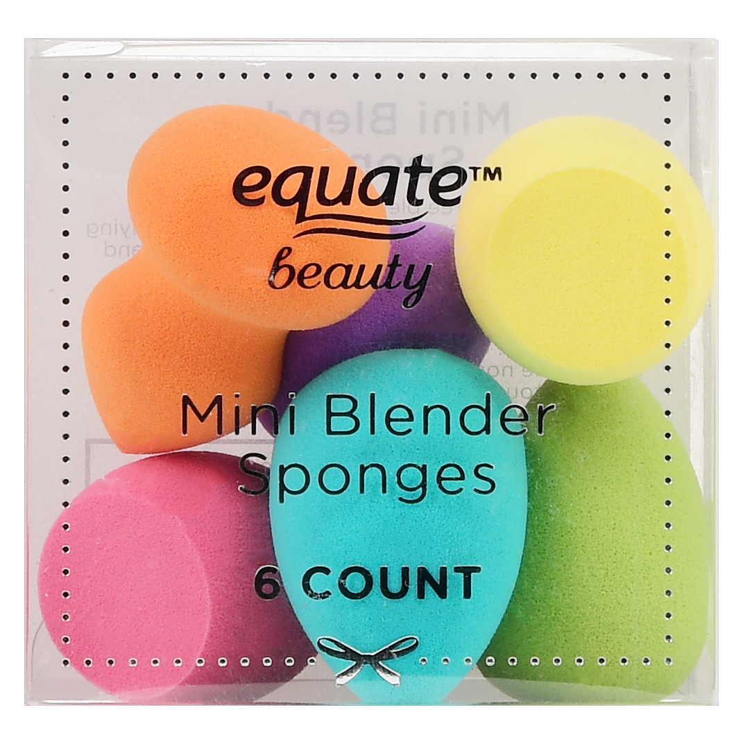 Equate Beauty Mini Blender Sponges, 6 Pcs - image 1 of 4