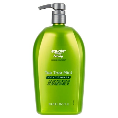Equate Beauty Moisturizing Nourishing Daily Conditioner with Tea Tree Oil, Mint, 33.8 fl oz