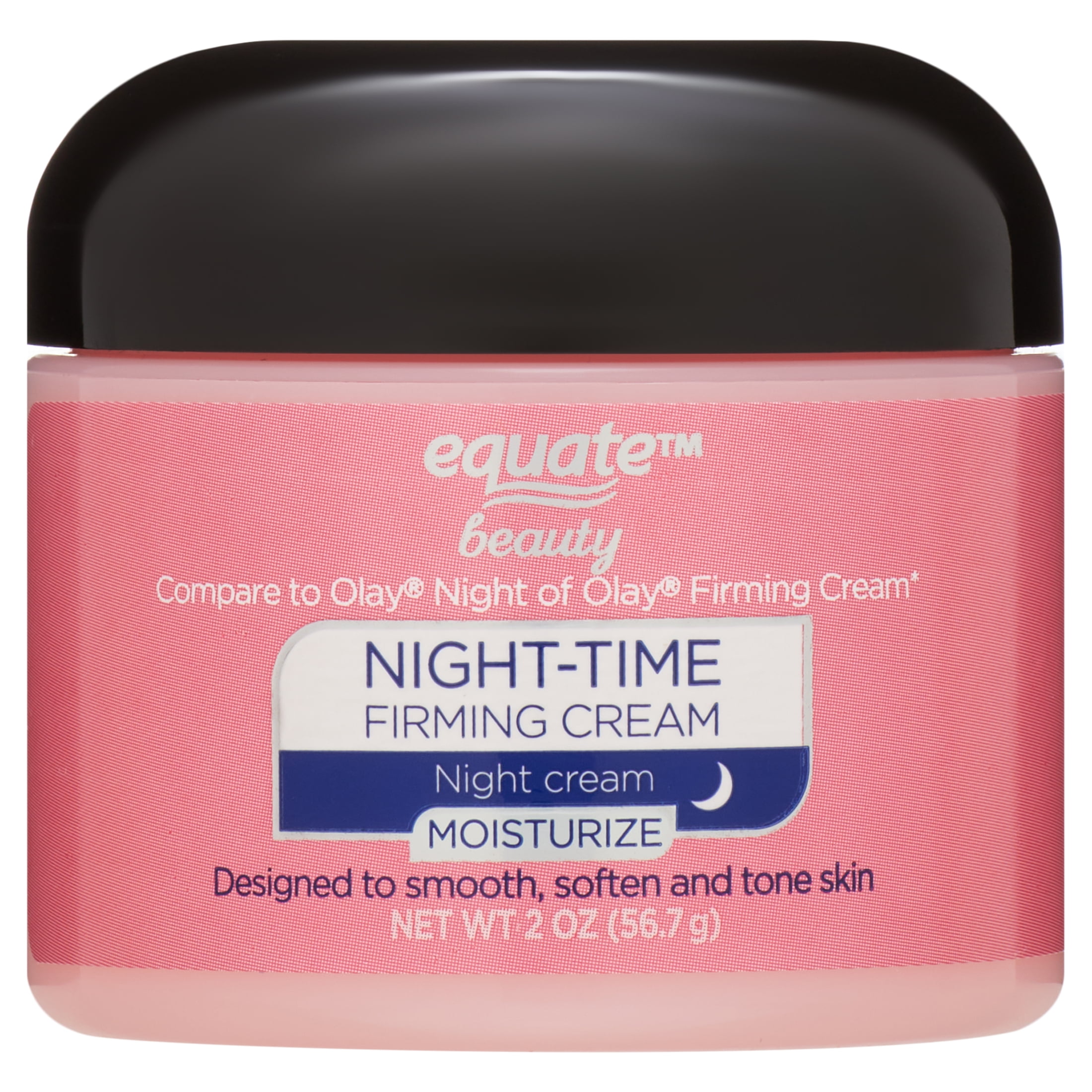 Equate Beauty Night Time Firming Moisturize Face Cream, Oil Free, 2 oz picture image