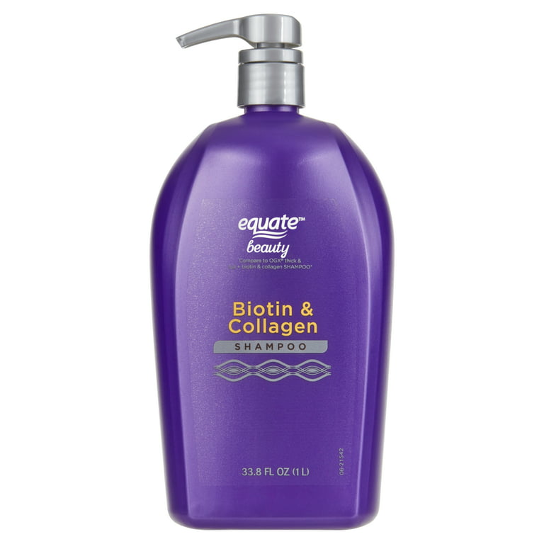 Kommandør læder trængsler Equate Beauty Nourishing Daily Shampoo with Biotin & Collagen, 33.8 fl oz -  Walmart.com