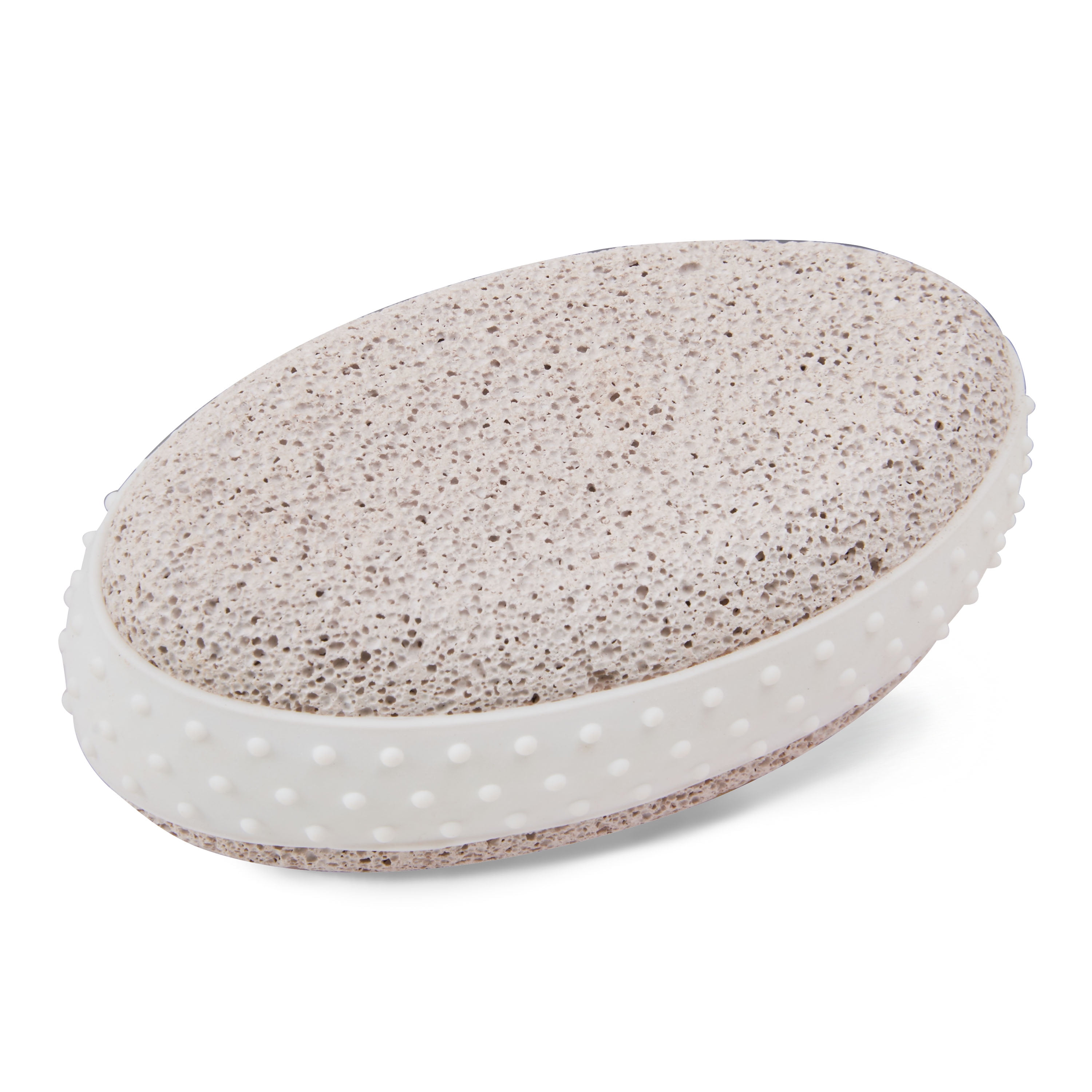 Equate Beauty OvalShaped Foot Pumice Stone with Grip Massager