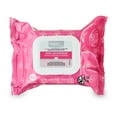 Equate Beauty Pink Grapefruit Oil Free Cleansing Towelettes for Blemish Prone Skin, 40 Count