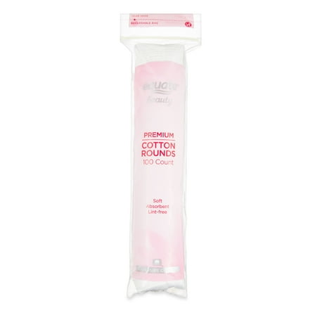 Equate Beauty Premium Cotton Rounds, 100 Count
