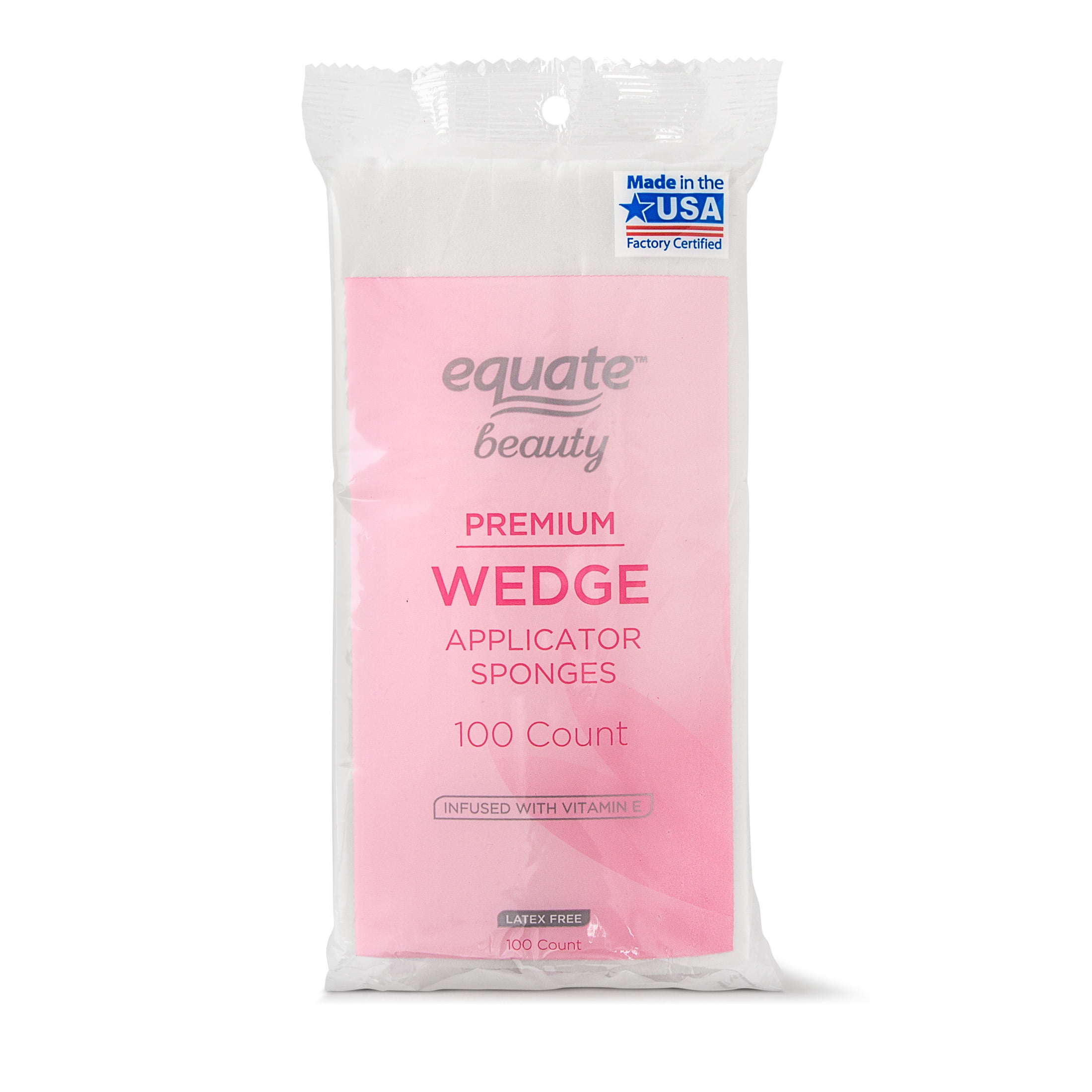 Equate Beauty Premium Wedge Applicator Sponges, 100 Ct - Walmart.com