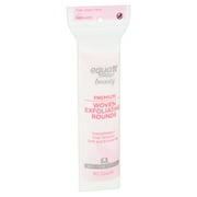 Equate Premium Exfoliating Cotton Rounds, 80 Count