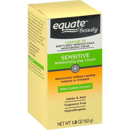 Equate Beauty Sensitive Moisturizing Day Cream, 1.8 oz